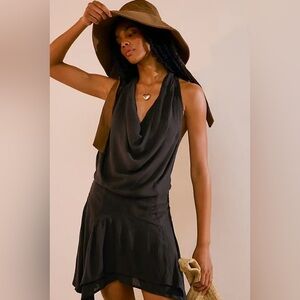 NWOT Free people Tiki Time Mini - Black